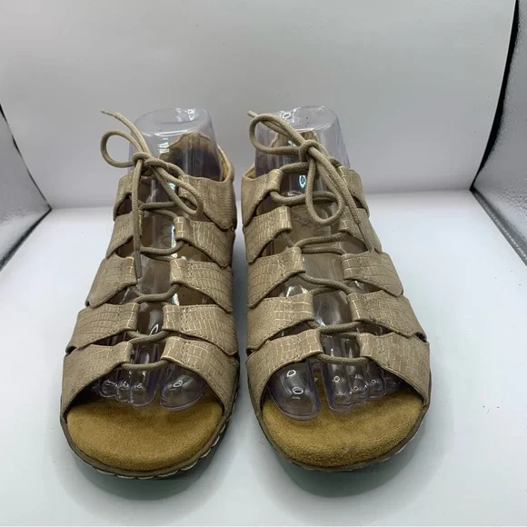 Naturalizer - Natural Soul BEATRICE Lace Up Sandal Open toe Comfort size 7.5W - Picture 4 of 8